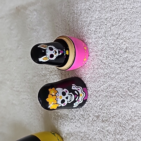 Sugar Skull Nesting Dolls - Picture 5 of 7